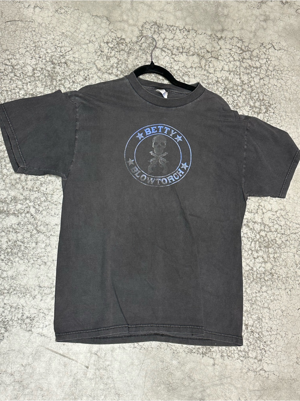 Vintage Betty Blowtorch Rock Band T shirt Men’s L Rare